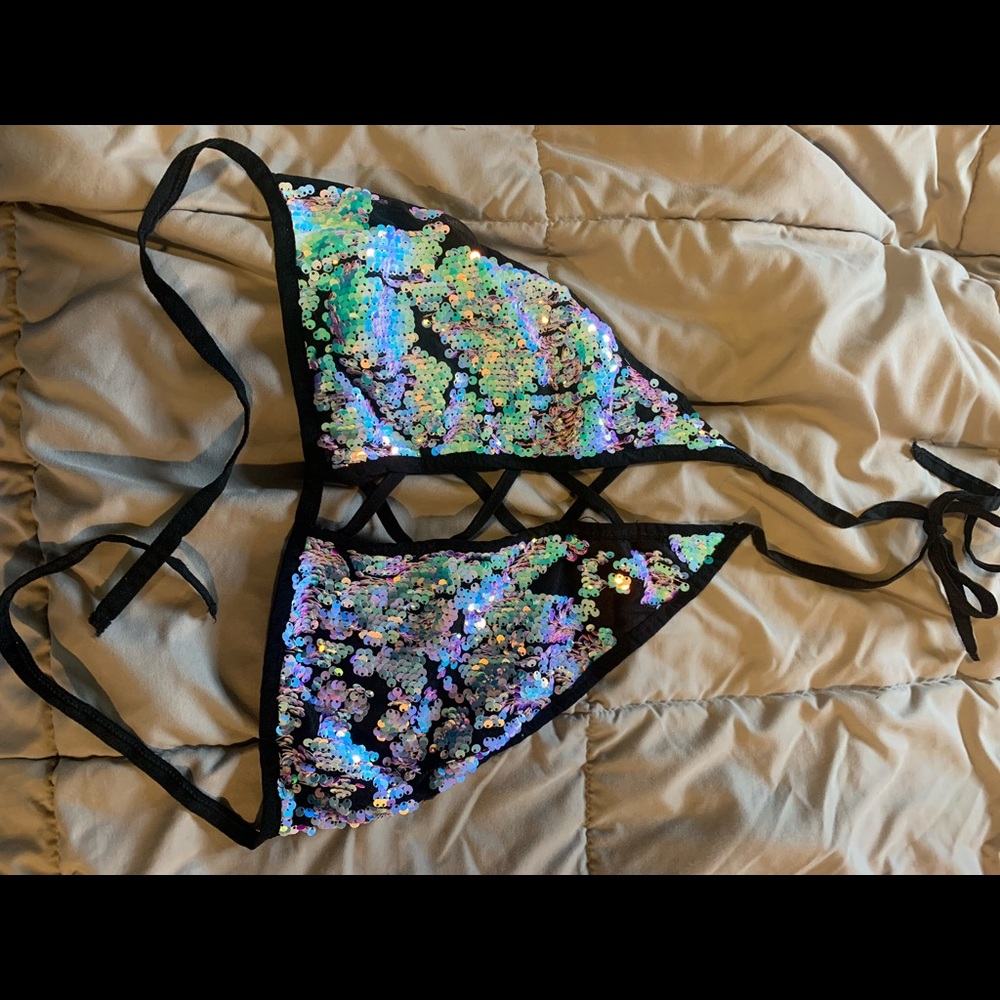 Sparkly Rave Top